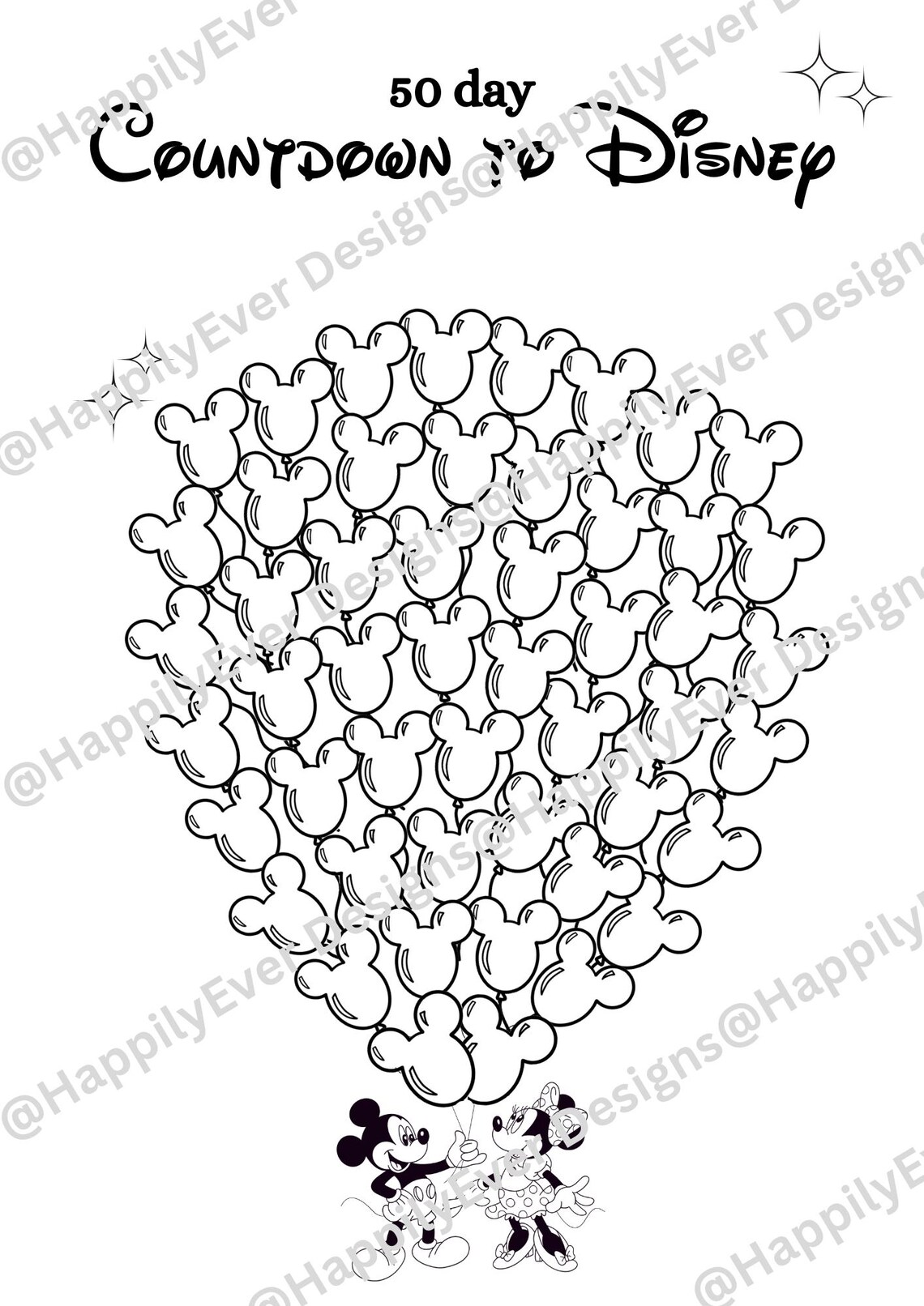 Countdown Colour In Disney Countdown | Mickey and Minnie Colour in Countdown | Disney ...