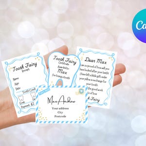 Mini conjunto de Fada do Dente | Conjunto de Fada do Dente para Imprimir