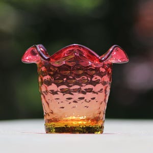 Antique Amberina Glass - Etsy