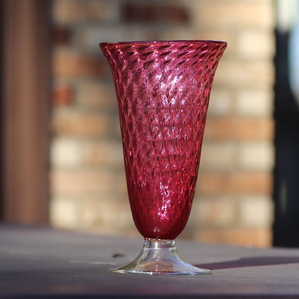 1920's Venini Art Glass Vase