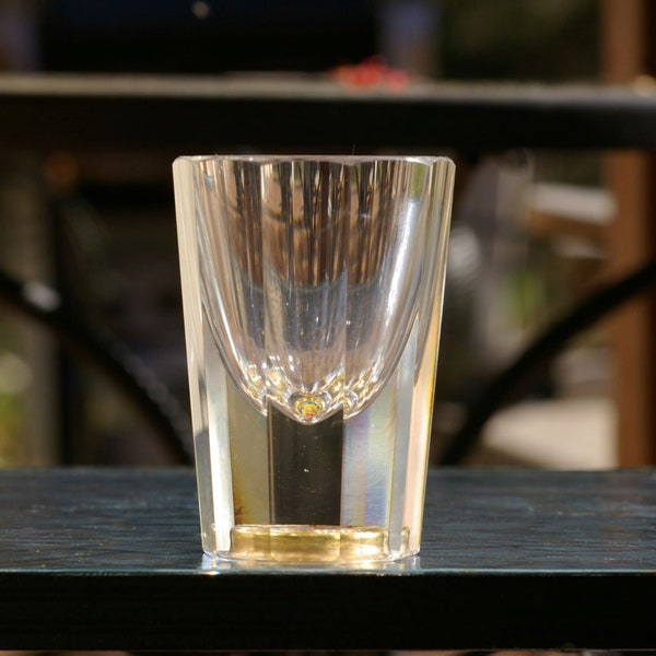 Antique Baccarat Paperweight Glass....Pansy...