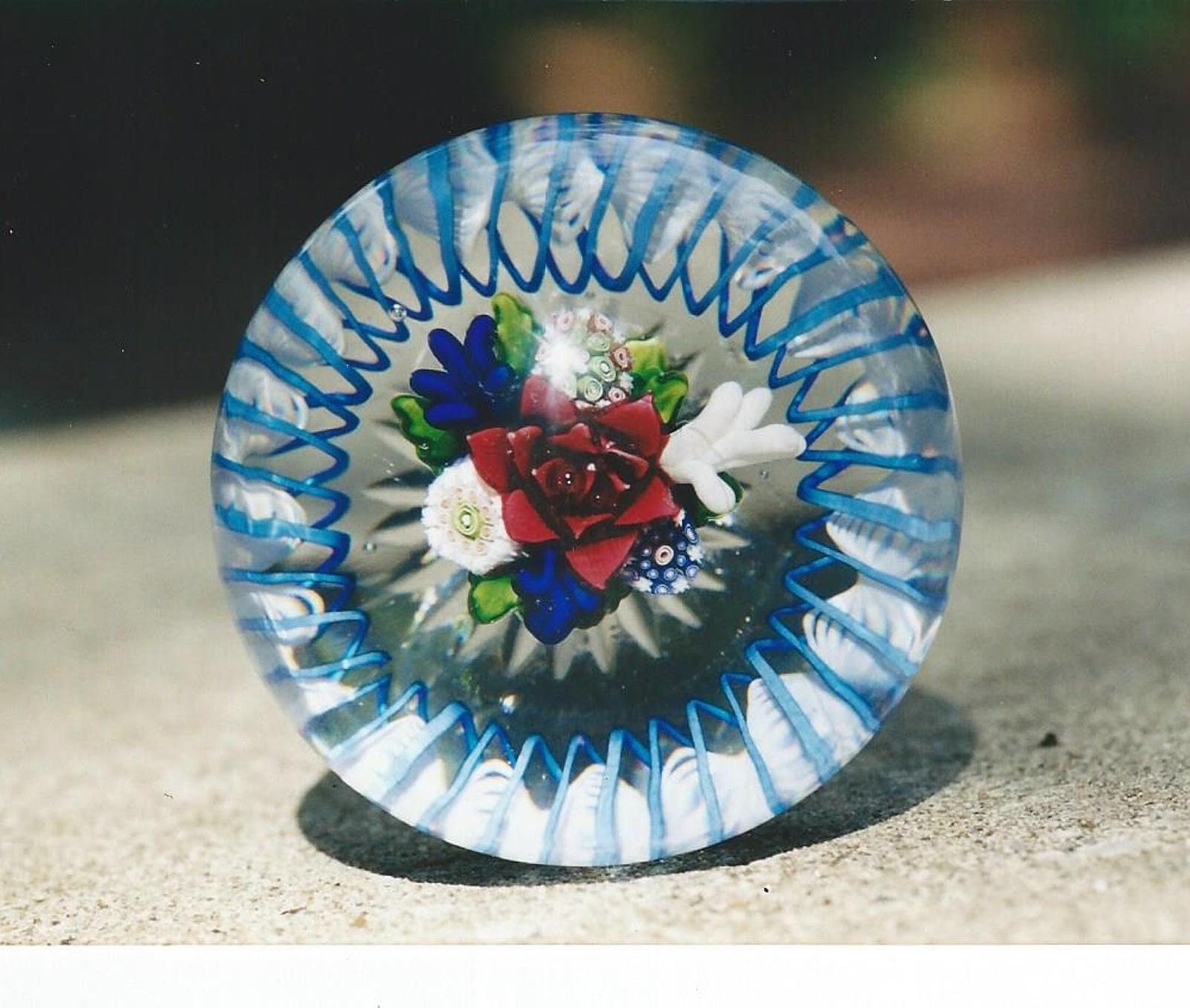 Antique St. Louis French Art Glass Paperweight Etsy