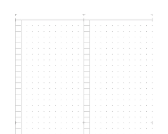 Novel BLOCKS // A5 Checklist Discbound Planner Refill