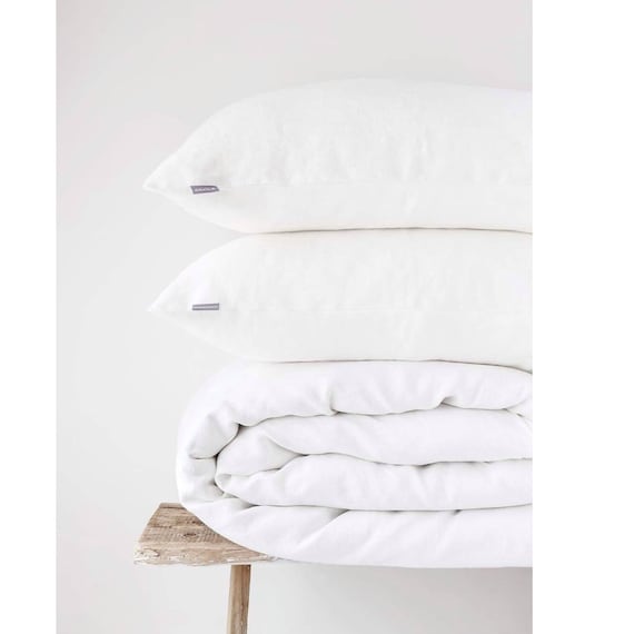 Linen Duvet Cover In European Uk Ikea Single Size Etsy