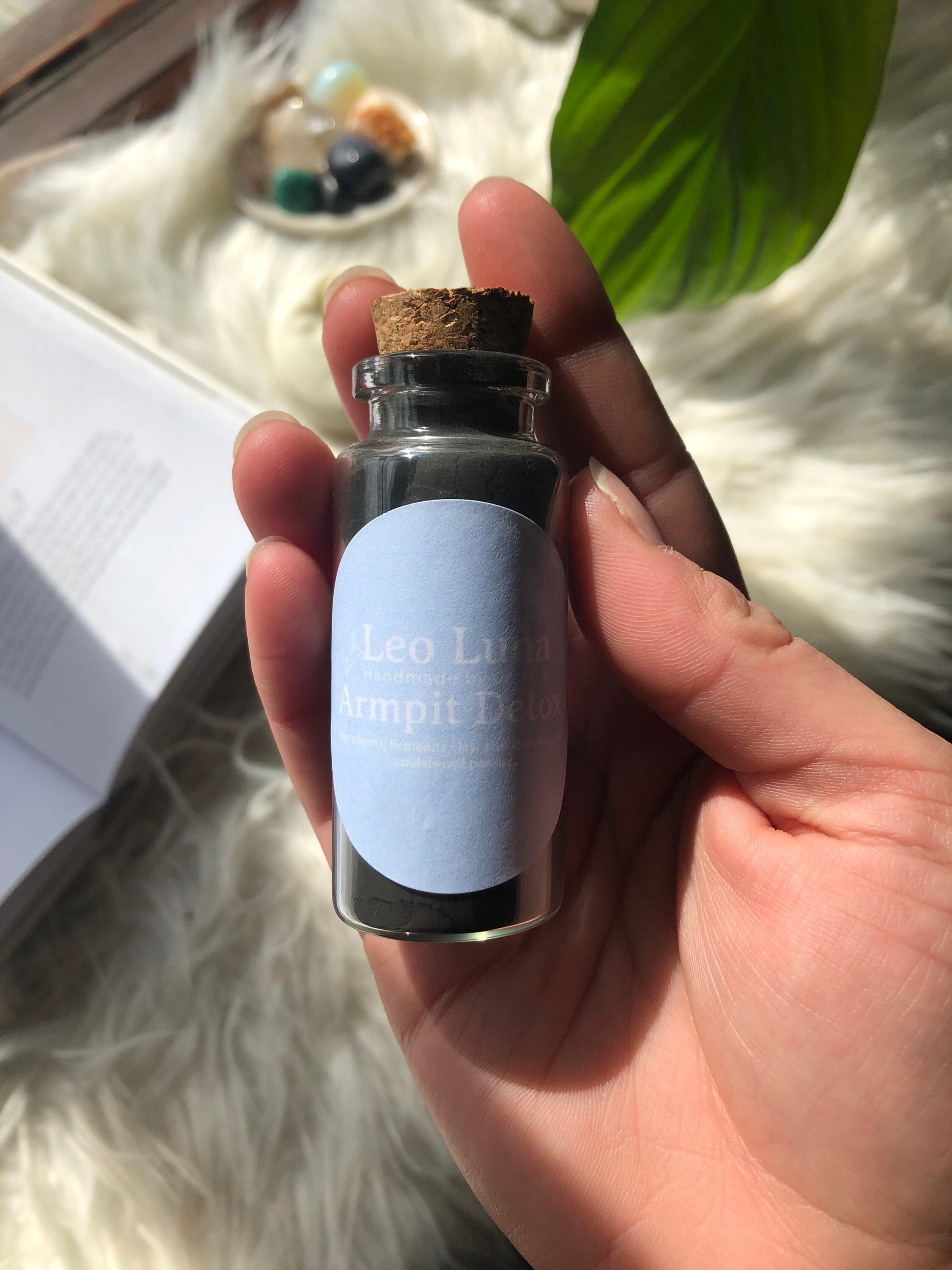 Armpit detox underarm mask natural deodorant vegan zero waste Etsy