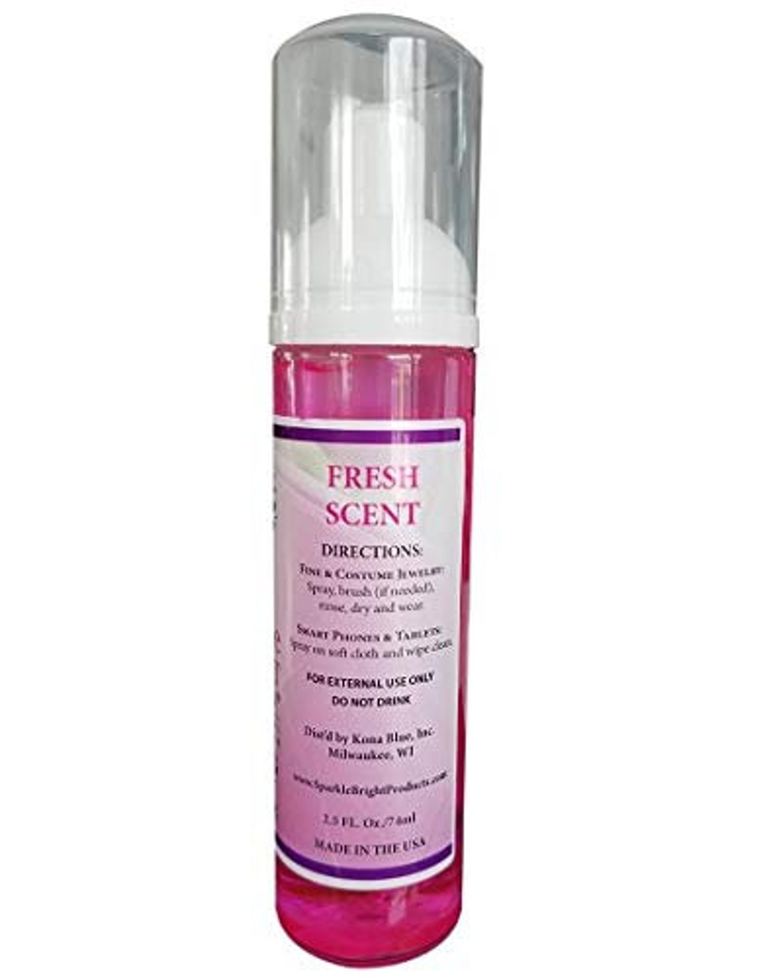 Sparkle Bright AllNatural Jewelry Cleaner Solution 2.5oz. Etsy