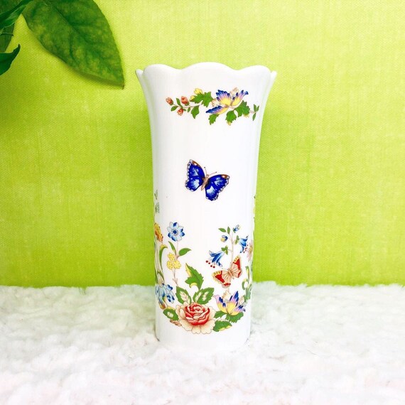 Wohndekor Vintage Aynsley English Bone China Cottage Garden