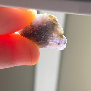 Raw Semi Translucent Blue Cordierite Crystal, Meditation Healing Stones