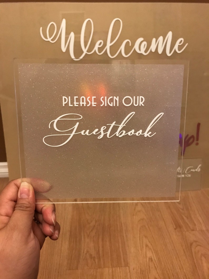 Acrylic Table Signs Wedding Sign Acrylic Sign Customized | Etsy