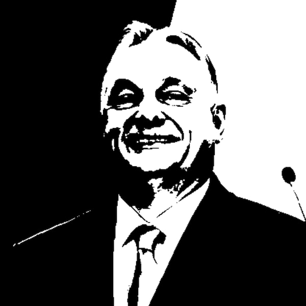 Orbán Viktor starter pack - pólóra nyomtatható grafika