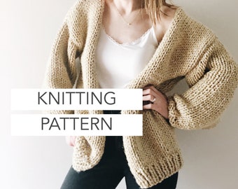 cardigan thick knit