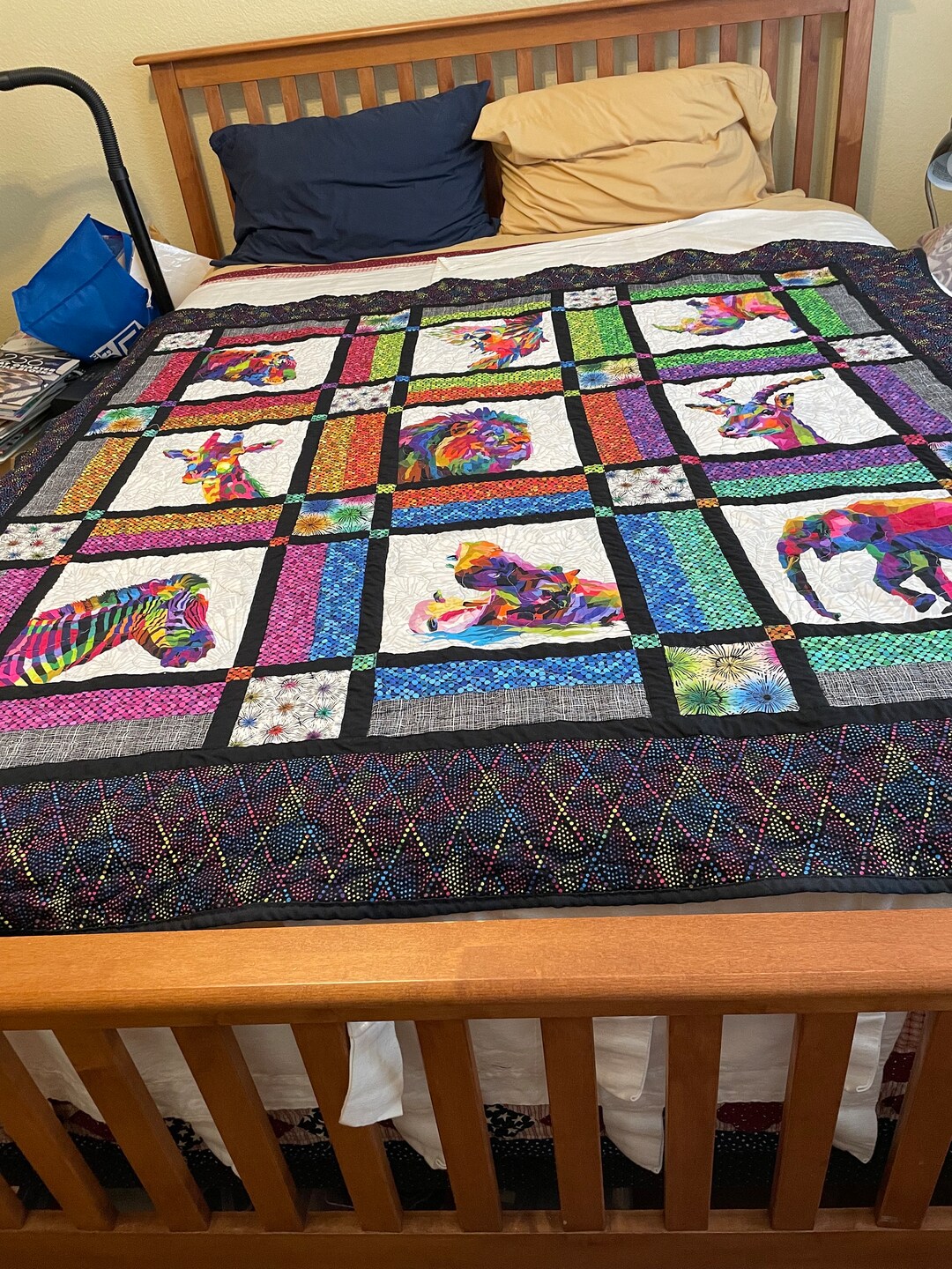 Colorful Quilt jason Yenter Etsy