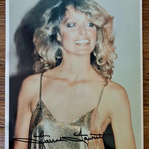 Farrah Fawcett Autographed COA #FF99965