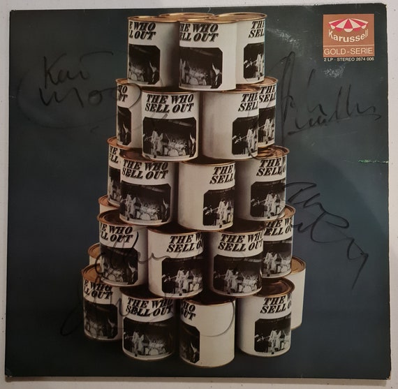 The Who CD ベスト盤 サイン入り ザ・フーのサイン入りアルバム『Sell Out』鑑定書付き #TW67352 - Etsy