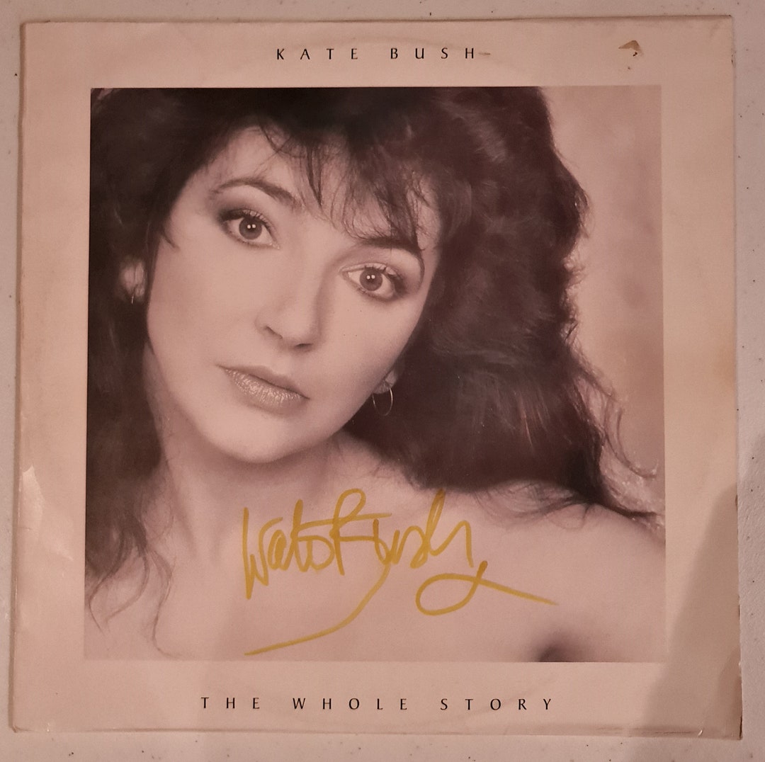 Kate Bush Autographed 