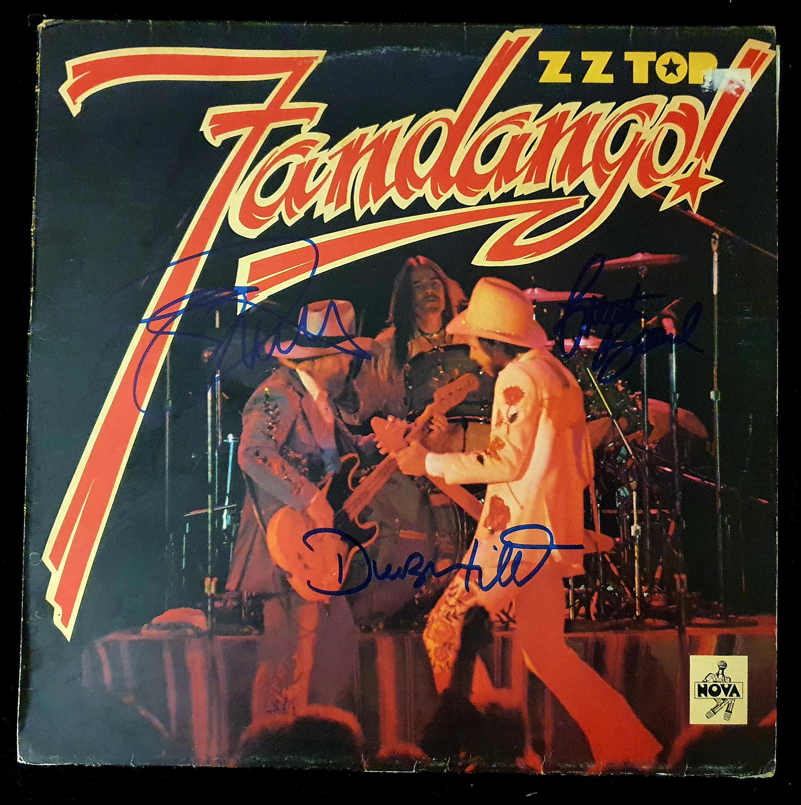 ZZ Top Autographed Fandango LP COA ZT64375 Etsy