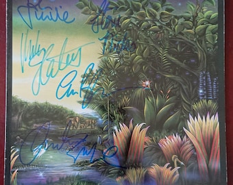 Fleetwood Mac 'Tango in the Night' gesigneerde LP - COA #FM58817