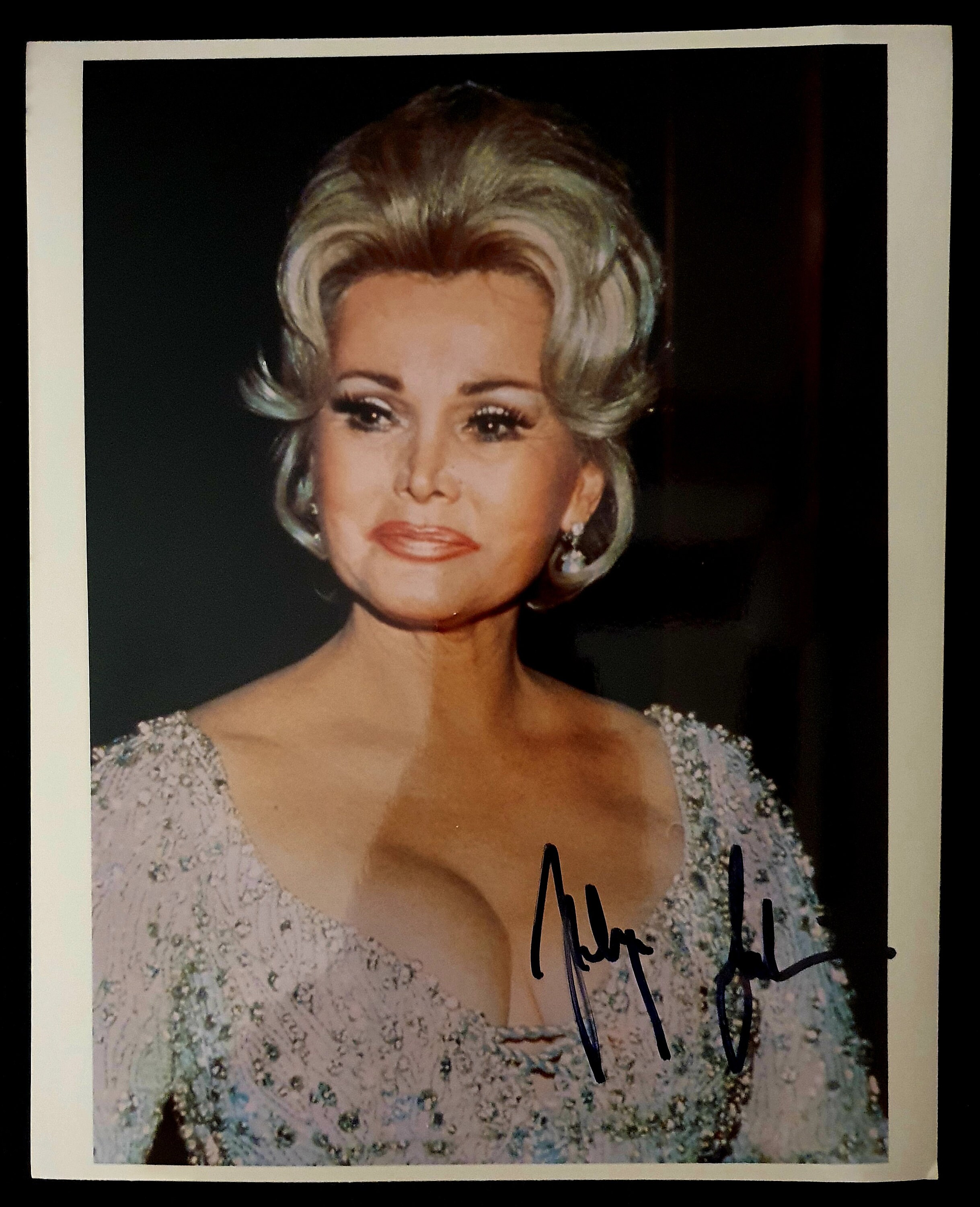 Zsa Zsa Gabor Autographed 8x10 Photo COA ZZ43864 - Etsy Canada.