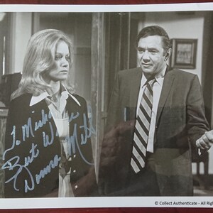 Donna Mills Autographed Glossy 8x10 Photo - COA #DM58799