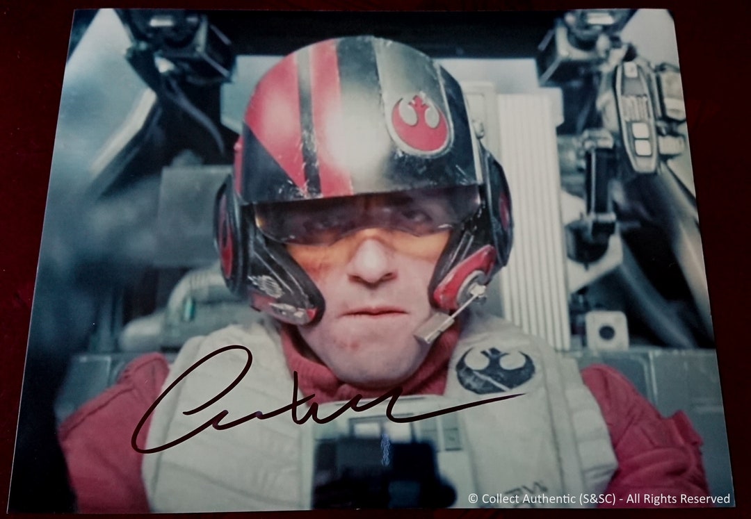 オスカー・アイザック直筆サイン入り『スター・ウォーズ