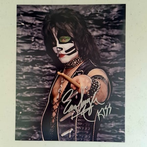 Eric Singer Autographed KISS 8x10 Photo COA #ES22287