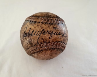 Rube Marquard - Autographed 'Vintage Baseball' COA #RM55487