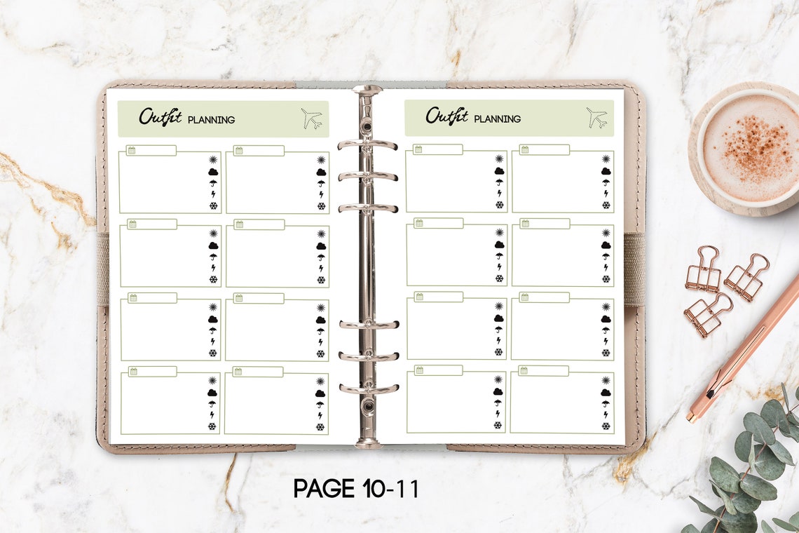 A5 Travel Printable Planner, Trip Planner, Vacation Planner,, A5 Binder ...