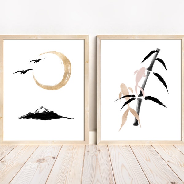 Modern Japanese Art Etsy