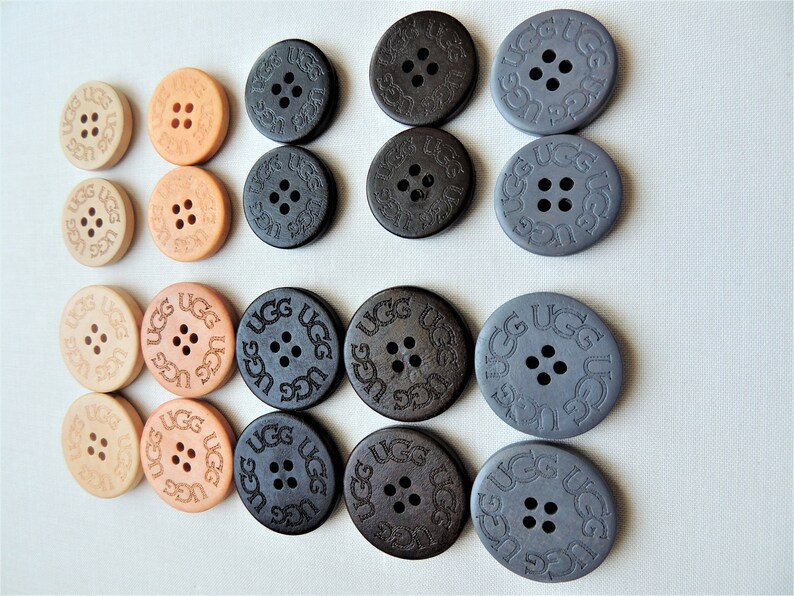 UGG Boot Replacement Buttons Wooden 30mm and 25mm for Bailey Button