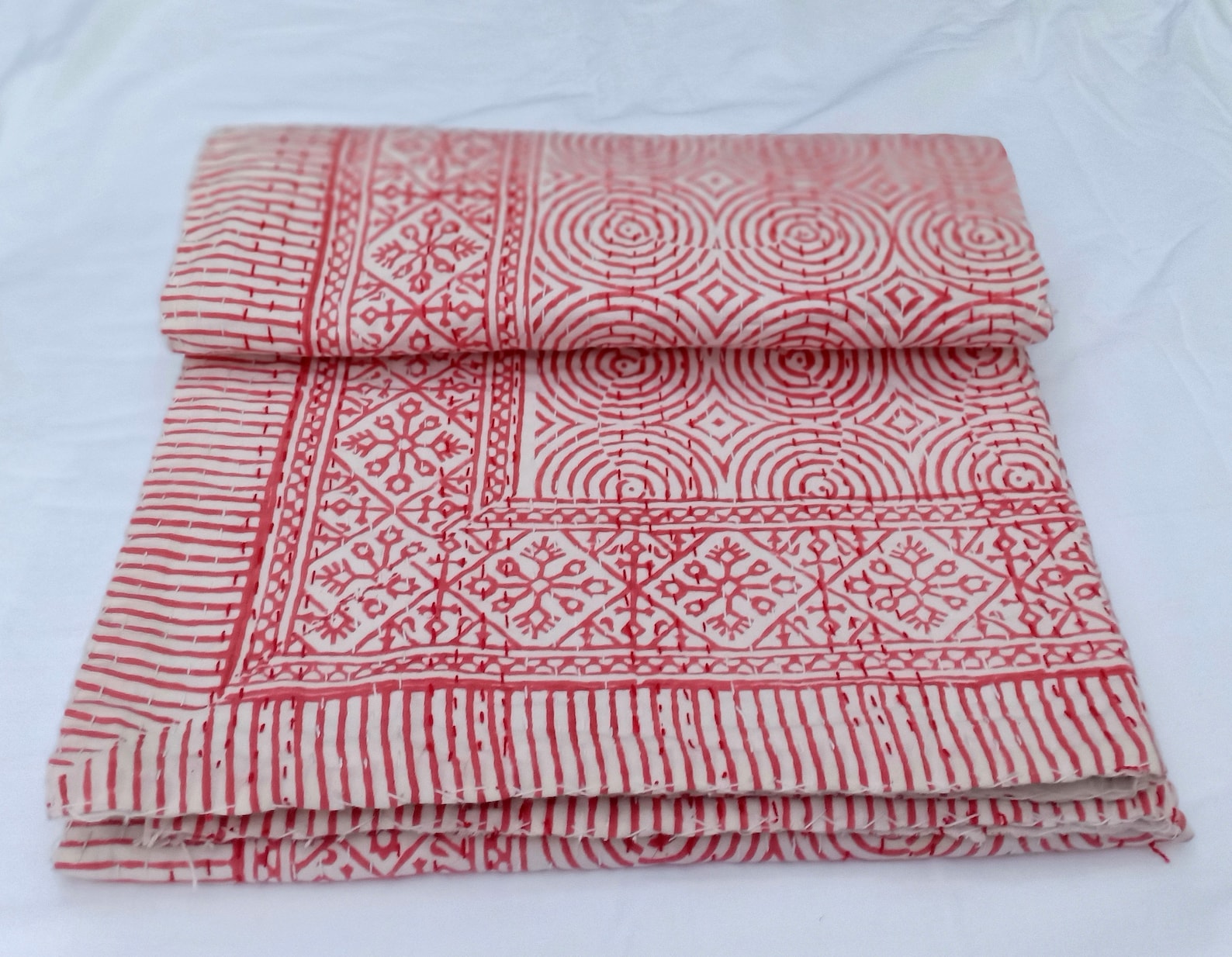 Indian Beautiful Kantha Quilt Traditional Vintage Kantha Throw - Etsy