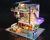 Wooden DIY Doll House - Putz Houses - Putz House Kit