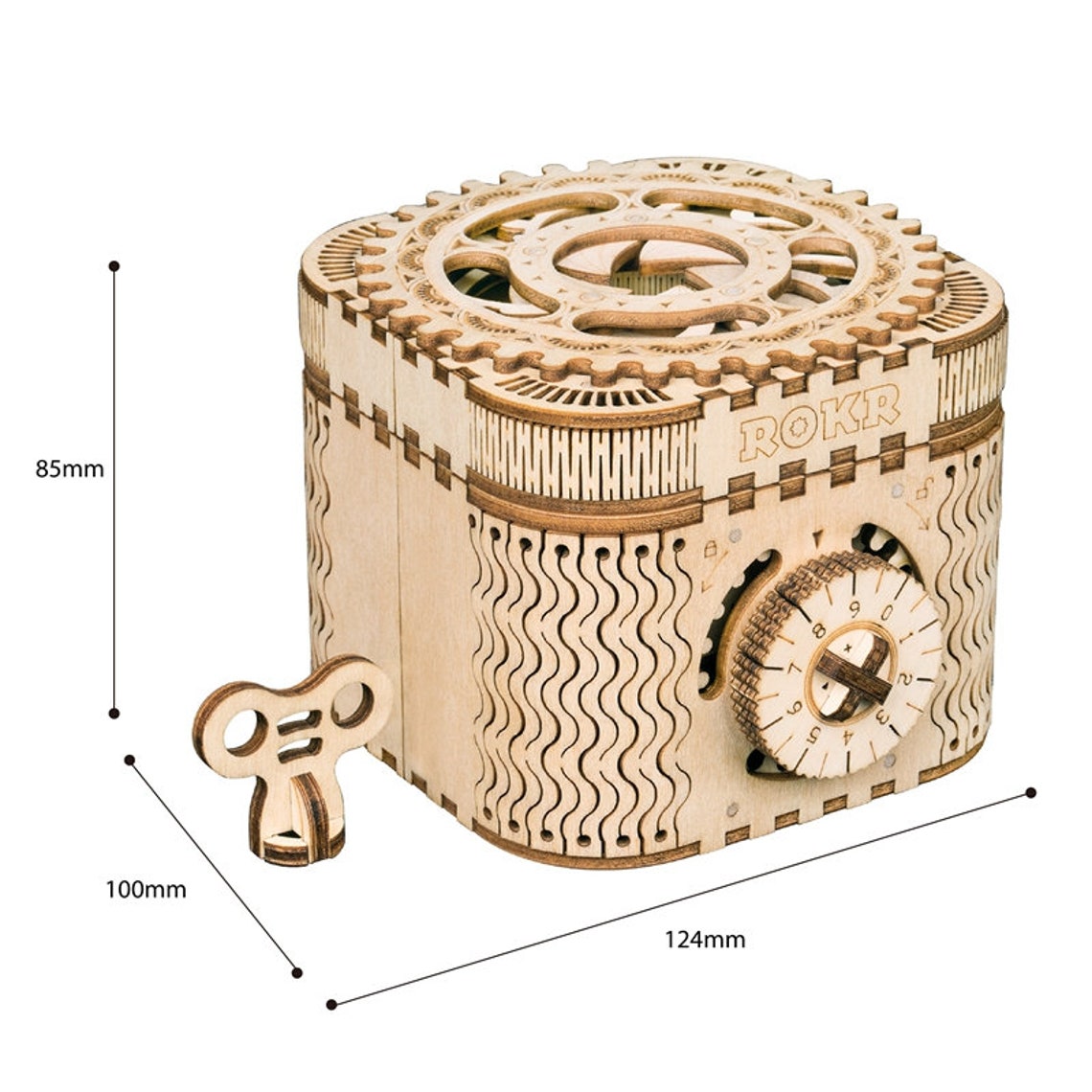 Creative Diy 3D Wooden Puzzle Box Jigsaw Puzzles Kawaii - Etsy