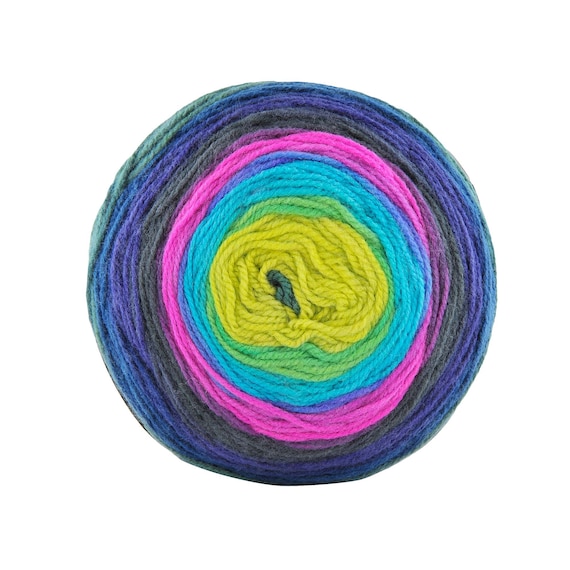 Self Striping Yarn Cake, 150g, Premium Acrylic Yarn Cake, Light Weight  Knitting Crochet Papatya yarn Cake, rainbow yarn cake