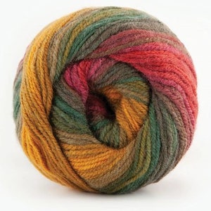 Papatya Batik, Multi-colour Yarn, Self-striping Yarn,knitting, crochet