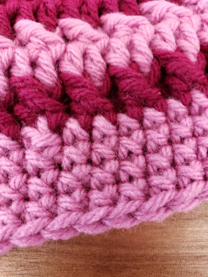 Girl/'s Crochet Striped Beanie Girl Hat with Pom Pom Children Hats Kids Hat Winter Hat Infant Hat Baby Girl Hat Toddler Hat