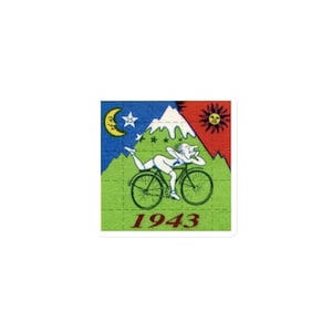 Bicycle Day Magnet