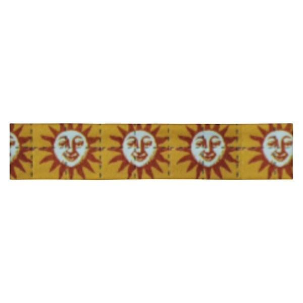 Psychedelic Inspired Orange Sunshine Trippy 60s 70s Headband