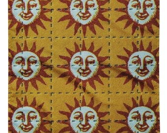 Orange Sunshine Trippy Psychedelic 60s 70s All-over print bandana