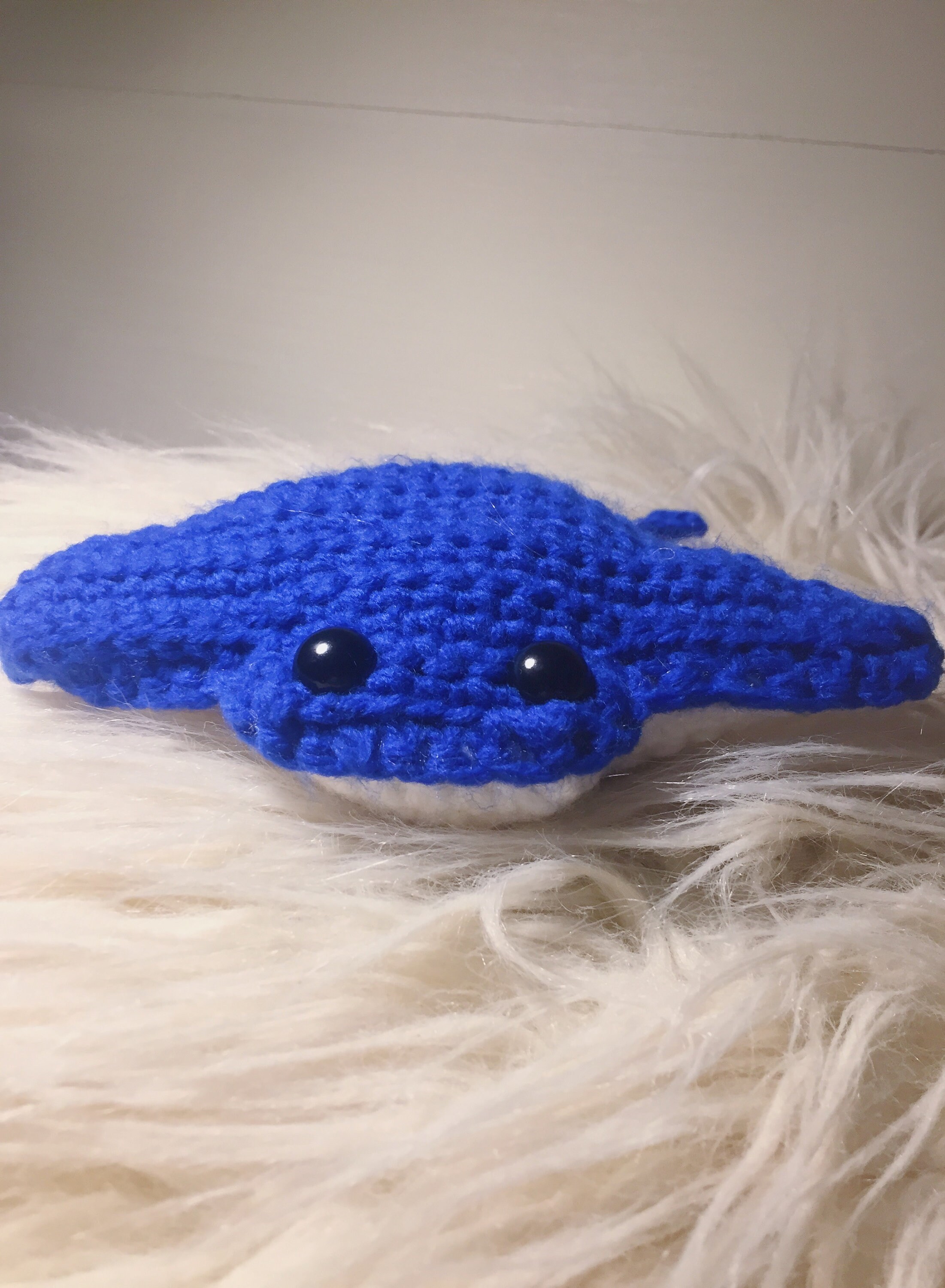 Manta Ray Stuffed Animal Crochet Amigurumi | Etsy