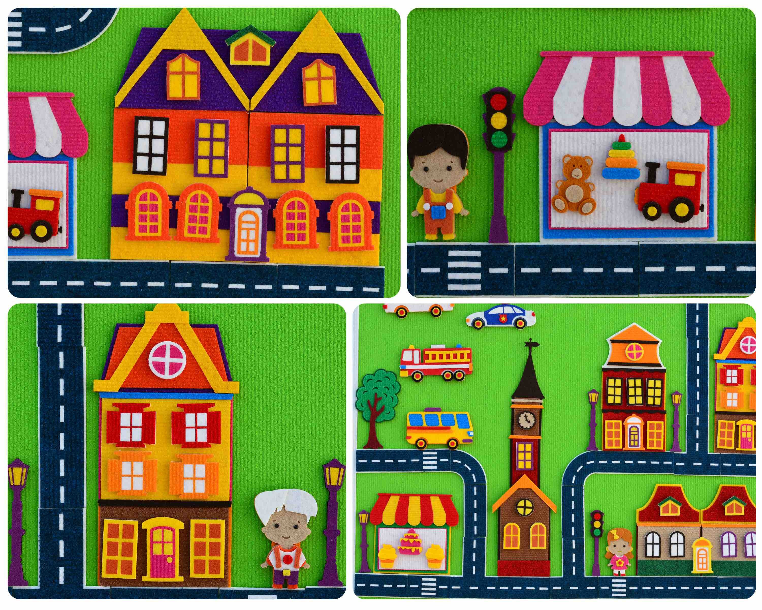 Felt Flannel Board Stories for Kids Early Learning and Etsy UK