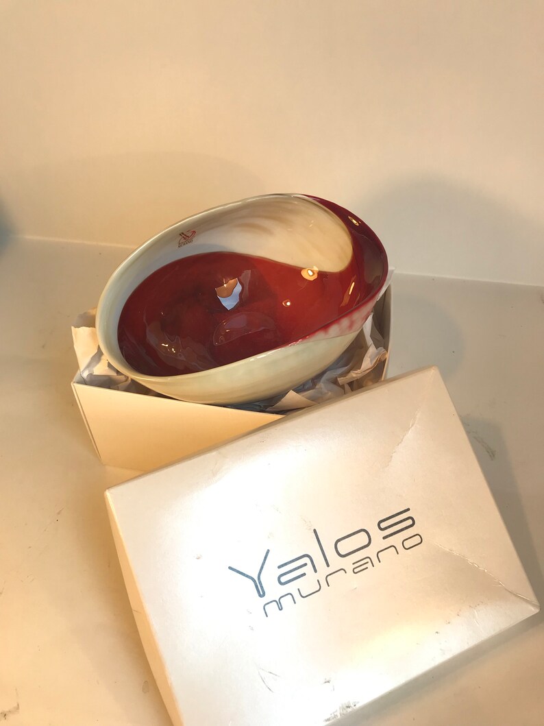 Handmade Yalos Murano Glass Cup - 