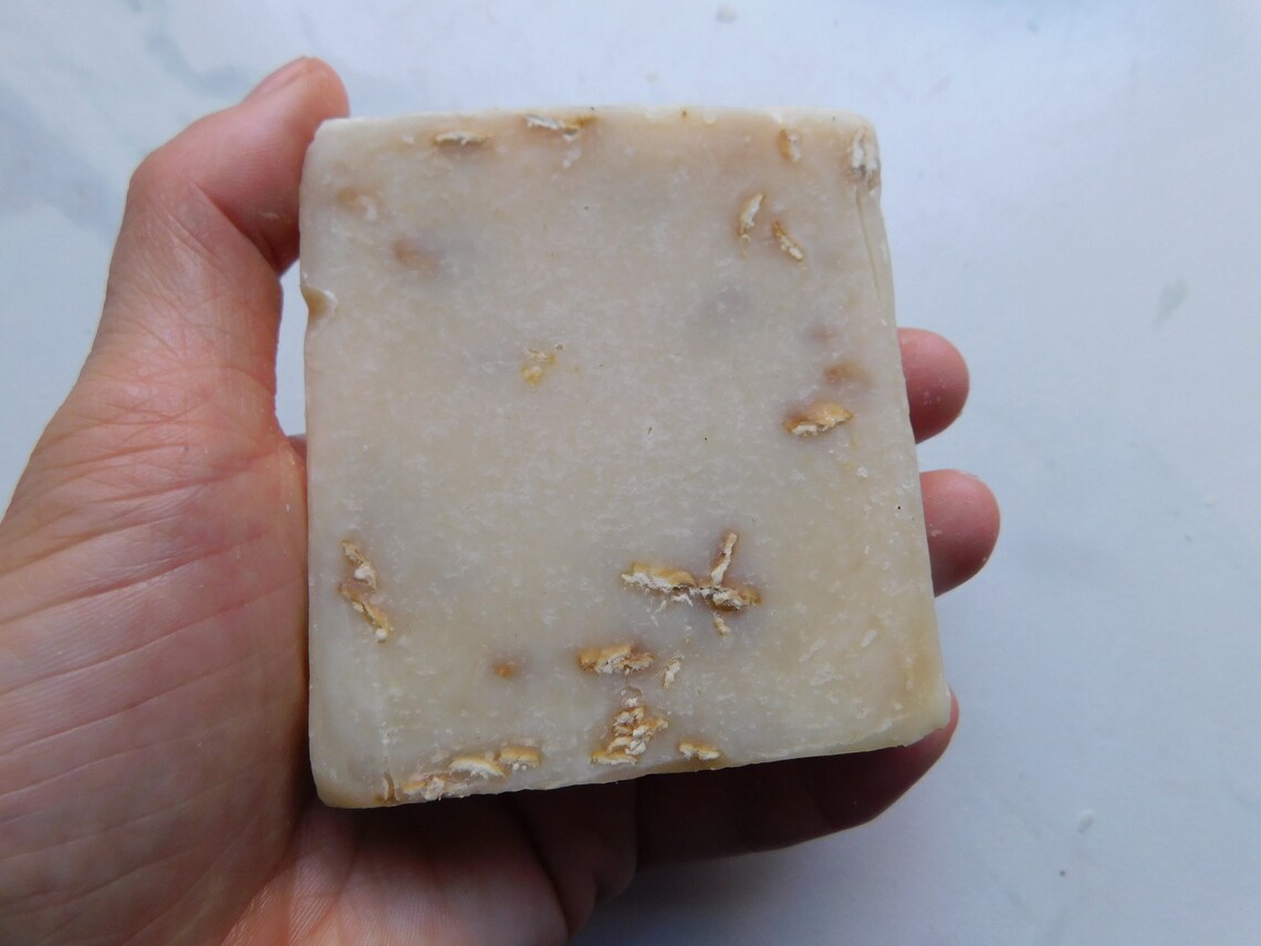 Oats&Honey Soap Bar . Exfoliant Soap Bar. Sensitive Skin. Etsy
