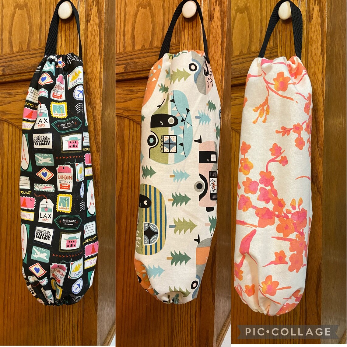 Plastic Bag Holder Plastic Bag Organizer Kitchen Bag Storage Etsy