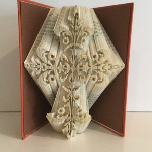 Fancy Cross Book Folding PATTERN, Folded Book Pattern, Cross Pattern, Christian Book Pattern