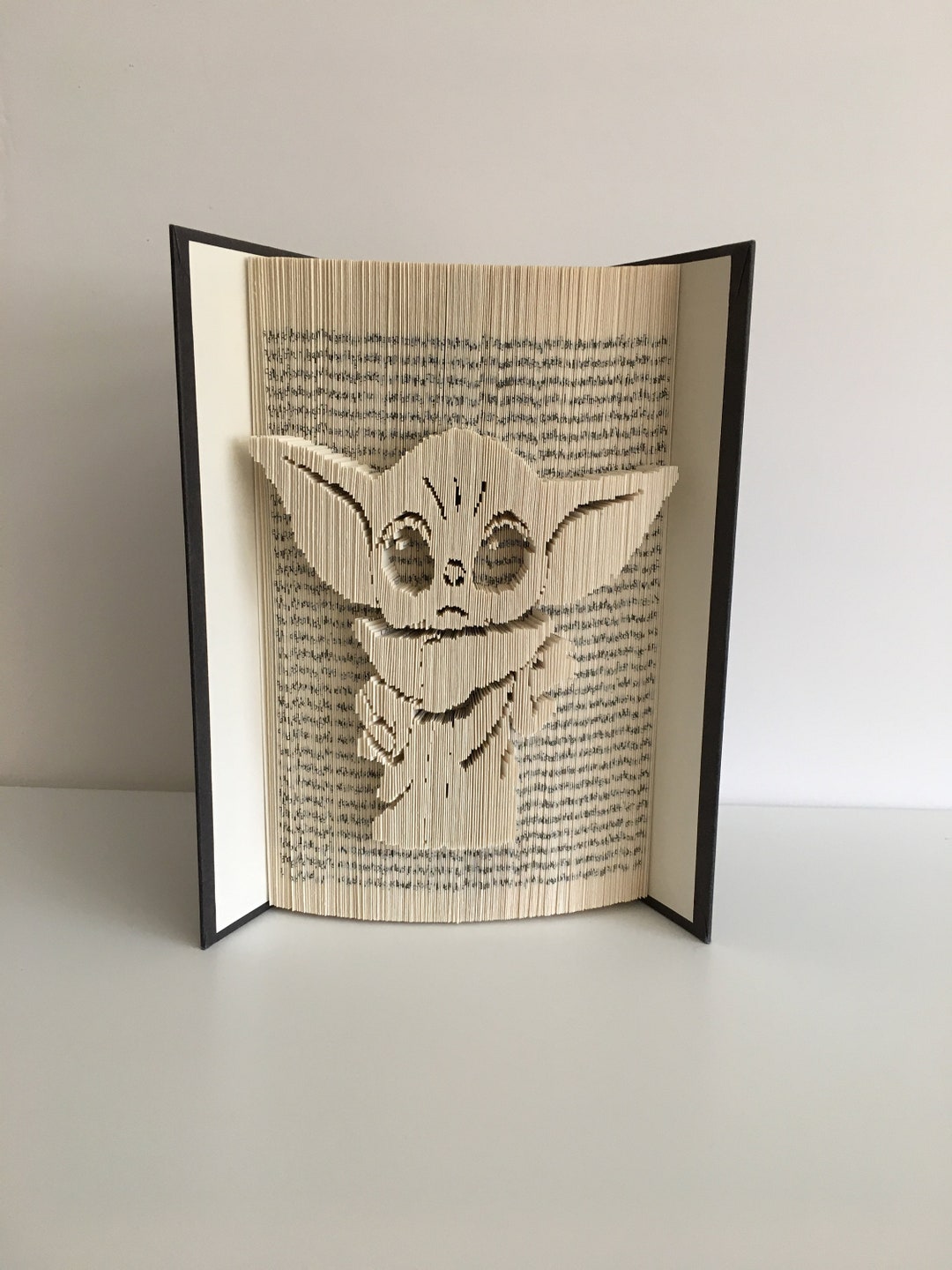 Baby Yoda Book Folding Pattern, Star Wars, Mandalorian, Yoda Etsy