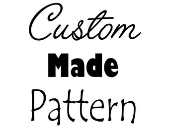 Custom Pattern for a folded book design, folded book art custom pattern,