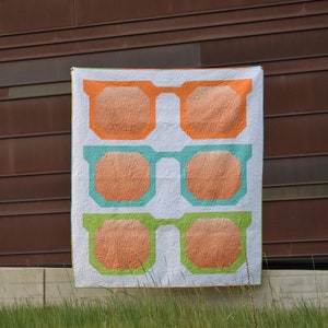 Sunset Quilt PATTERN Quilting Pattern, Moonrise Sewing Pattern, Ocean ...