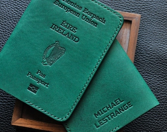 Passaporto irlandese immagine stock. Immagine di diplomatico - 7347507