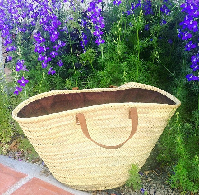 Wholesale Straw Bags X 10 Large Straw Beach Tote Basket With Etsy