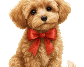 Personalisiertes Aquarell Haustier Portrait, Hundeportrait (Digitaler Download)